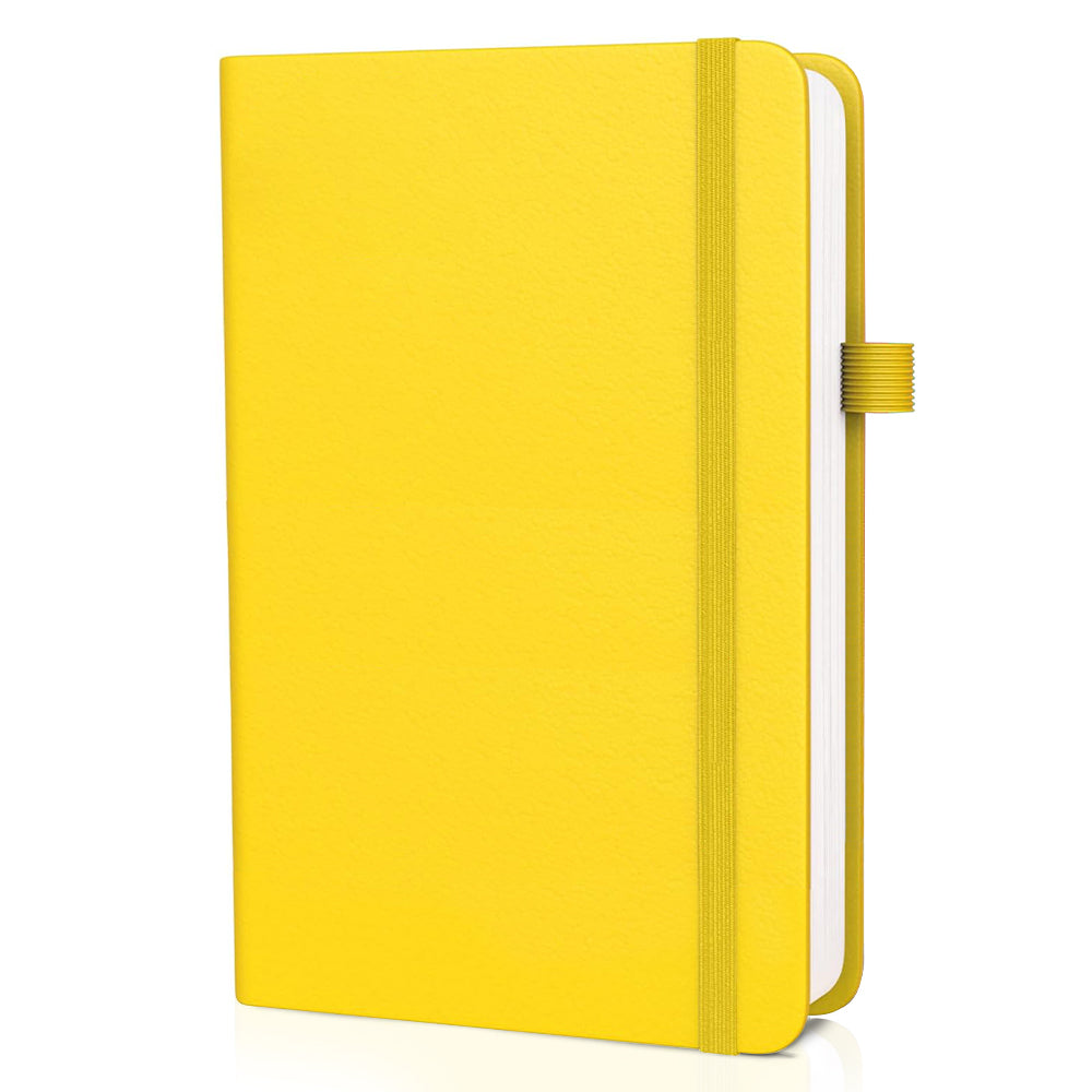 A5 Classic Yellow Dot Grid Notebook – Vivid Scribbles