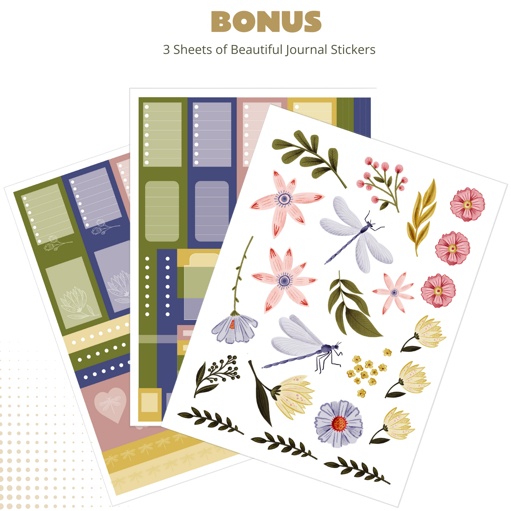 A5 Falling Foliage Hardcover Dot Grid Journal