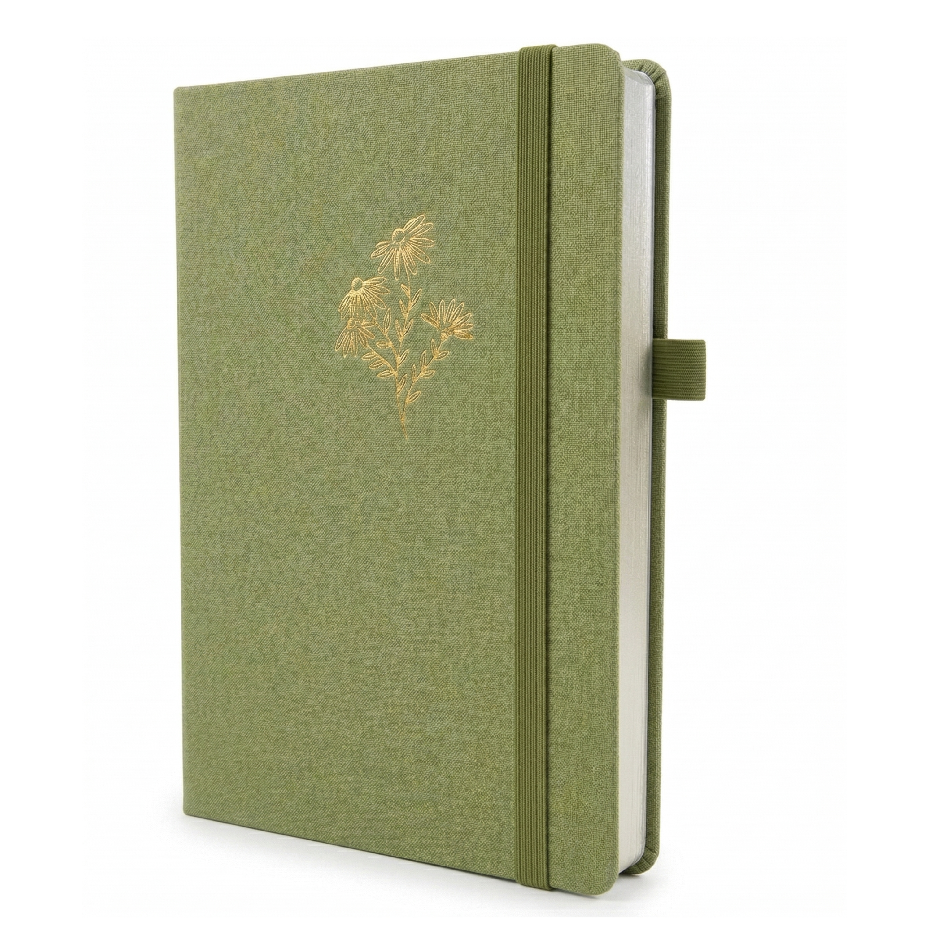Sage Green Lined Journal for Women with Thick Paper | Vivid Scribbles