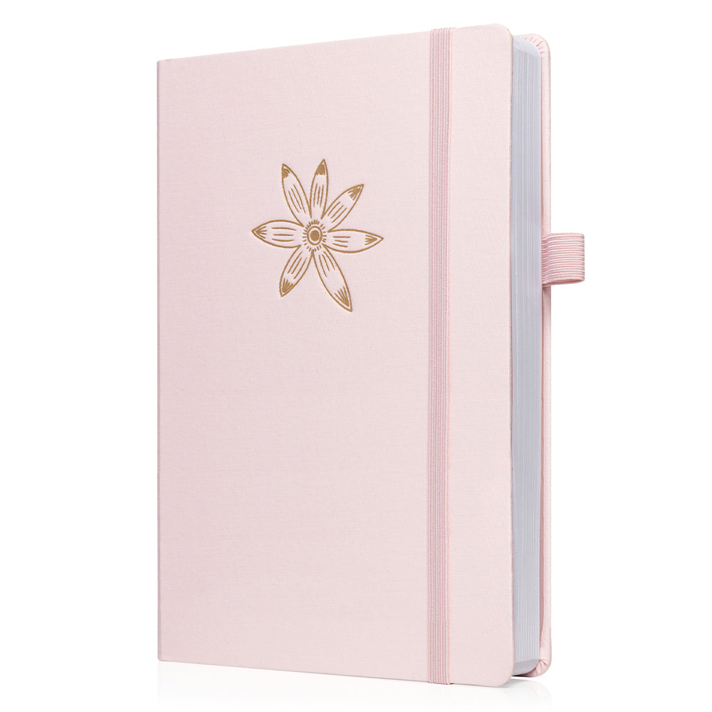 A5 Guilded Flower Luxury Dot Grid Journal