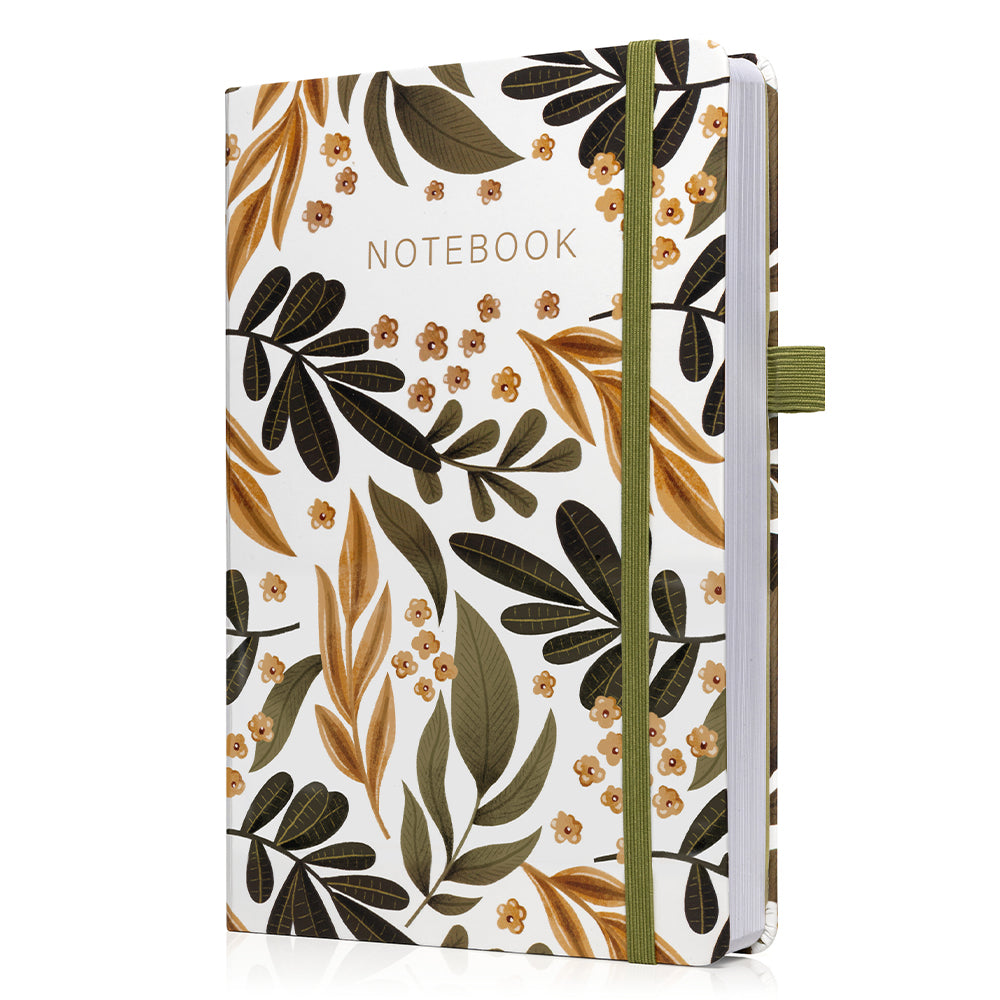 A5 Falling Foliage Hardcover Dot Grid Journal