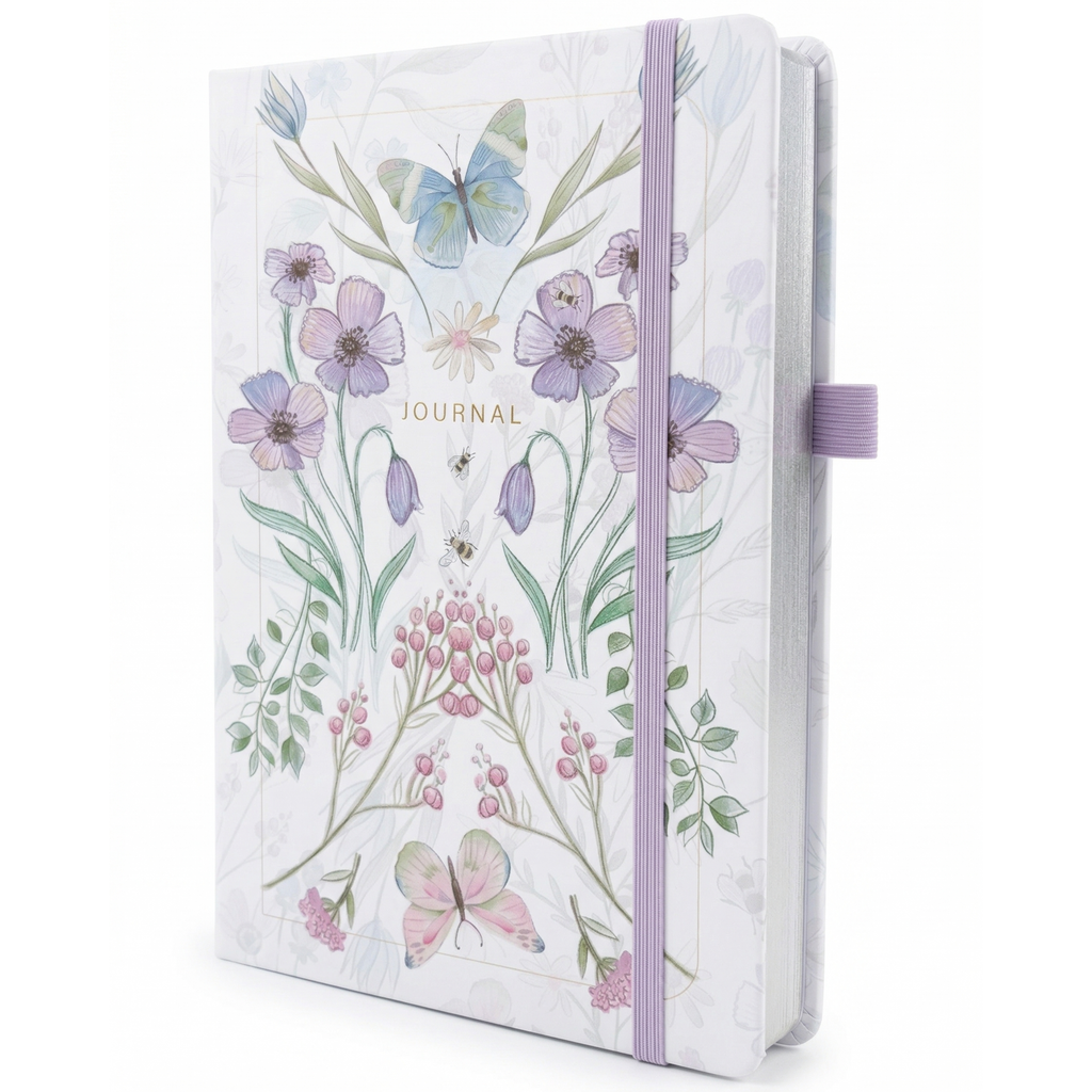 Wildflower Meadow A5 Dot Grid Notebook