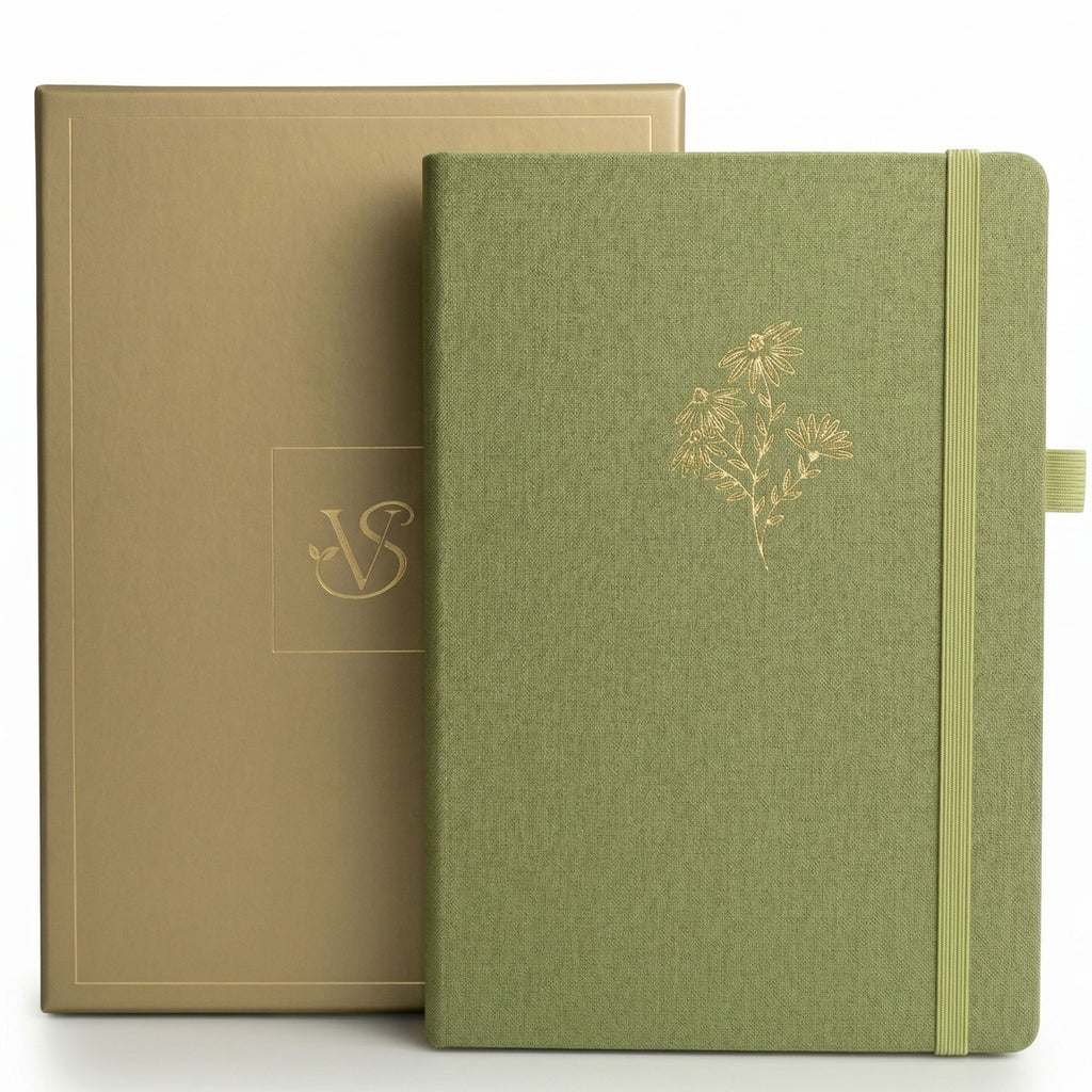 Botanical Sprig A5 Lined Journal