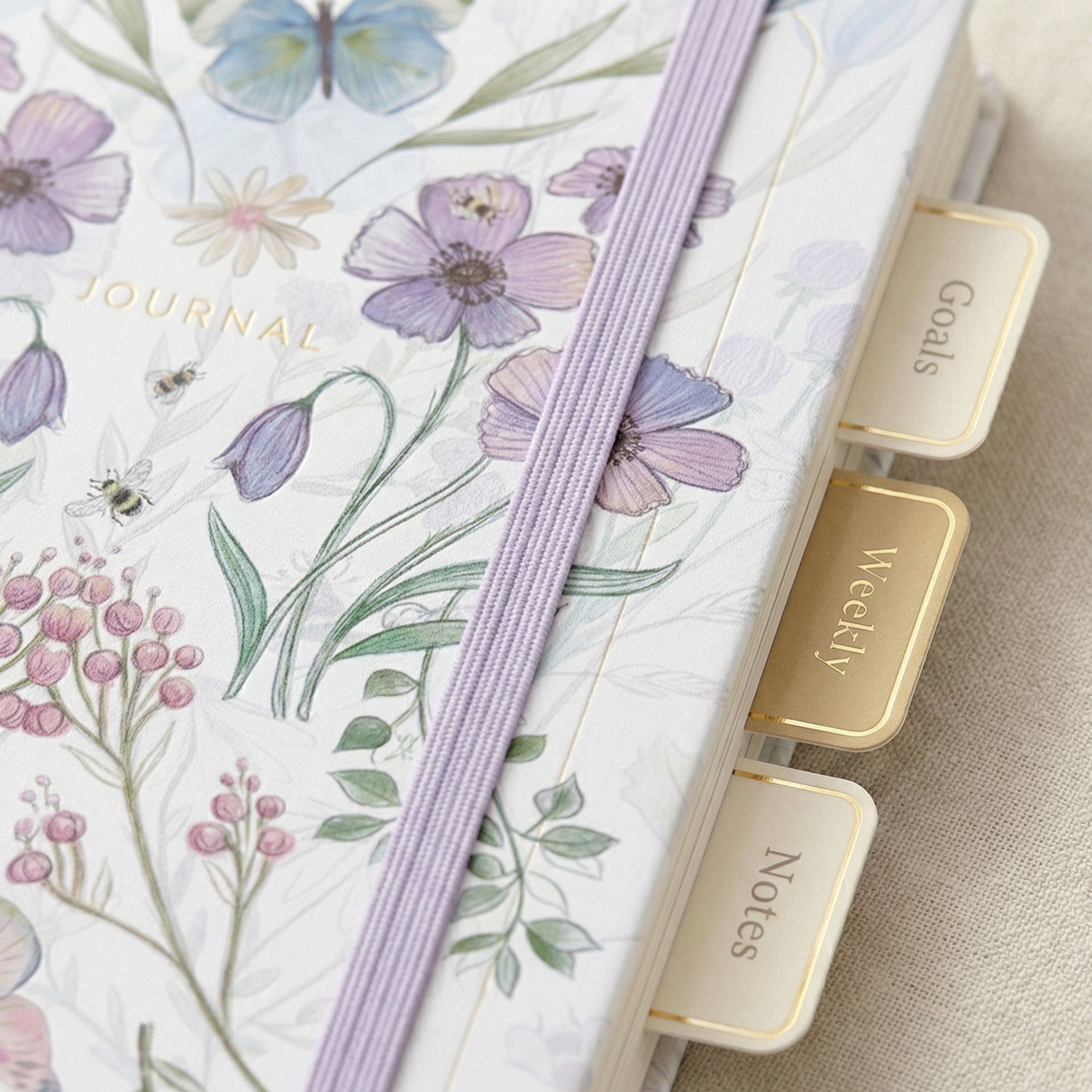 Wildflower Meadow A5 Dot Grid Notebook