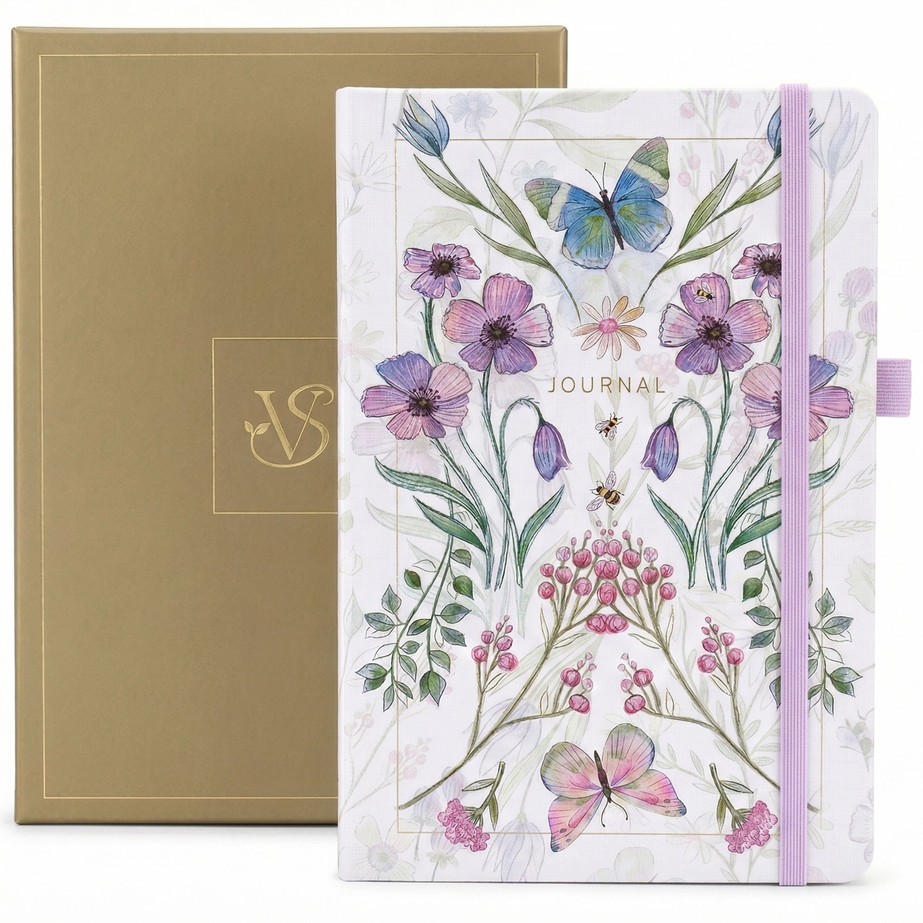 Wildflower Meadow A5 Dot Grid Notebook